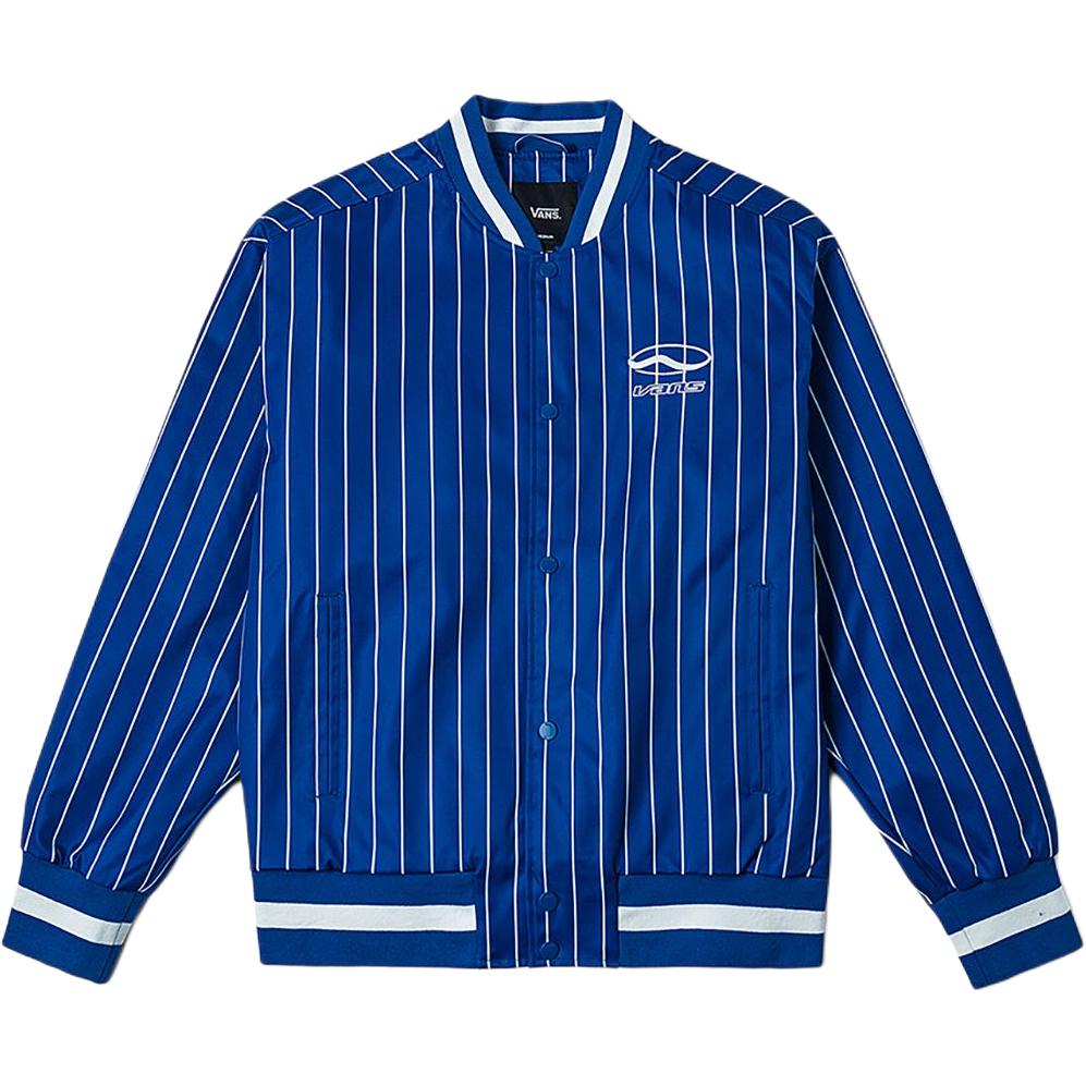 Vans Jackets Men s Blue Baseball Collar Moderate Reversible VN000NES7WM (XL) 185/104A