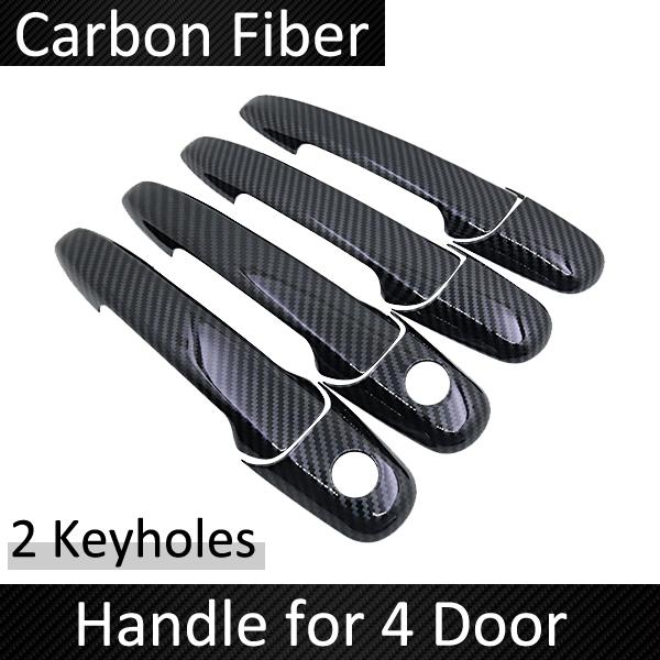 

Carbon Fiber Door Handle Cover for Ford Fusion MK1 2006 2007 2008 2009 2010 2011 2012 Car Protective Accessories Stickers Trim 4Handle 2 Keyholes