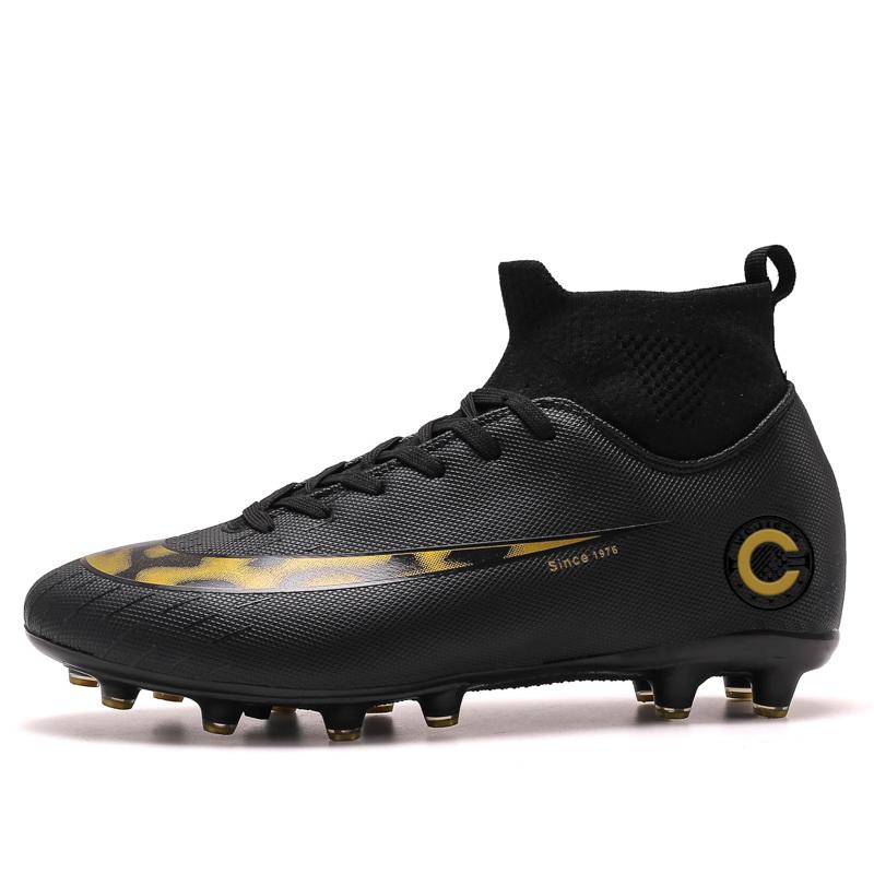 Herren Outdoor Sport Fußballschuhe, Fußballschuhe, Atmungsaktive und rutschfeste Trainingsschuhe, Kunstrasen