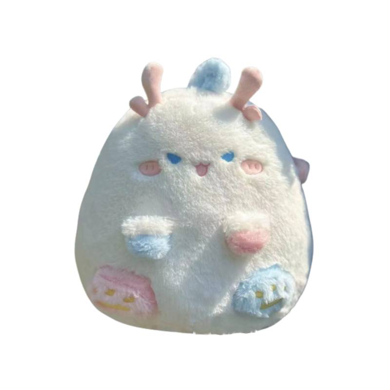 

Толстая 40см Плюшевая игрушка Динозавр Мягкая игрушка Пушистый подарок Подушка для сна Детский подарок White