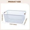 Mesh Container with Wooden Handles for Kitchen Organization And Vegetable Storage