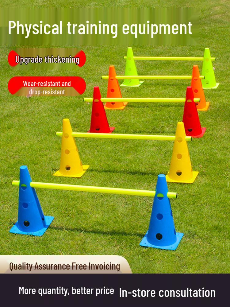 Children's Sports Training Hurdles and Cones Set