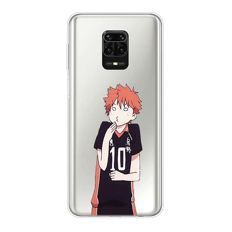 

Силиконовый чехол Haikyuu Hinata Attacks Anime для Xiaomi Redmi Note 10 10S 9 9S Pro Max 9T 8T 8 7 6 5 Pro 5A 4X 4 Чехол для телефона Redmi Note4(32 64GB)