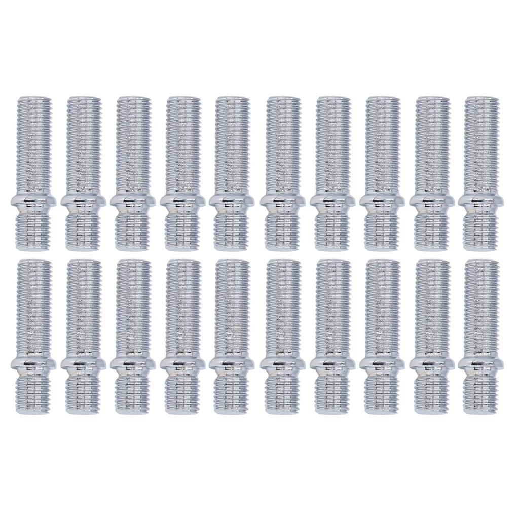 20 Stück Rad-Umrüstbolzen 50 mm Länge 33 mm Schaft Radschrauben-Adapter Ersatz für