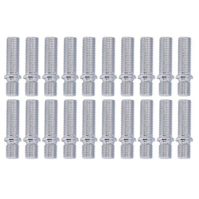20pcs Wheel Conversion Stud 50mm Length 33mm Shank Wheel Screw Adapter Replacement for