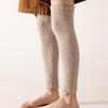 1 Pair Thermal Warm Stocking Coral Velvet Boot Cuffs Casual Kneepad  for Women Girls
