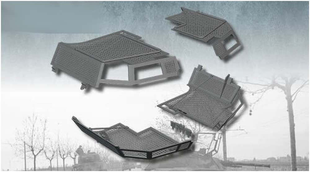 

FC Model 1/35 German Sd.Kfz.222 Early Model Mesh Roof Set Type A Plastic Model Kit Parts FC35789 Molded in Color