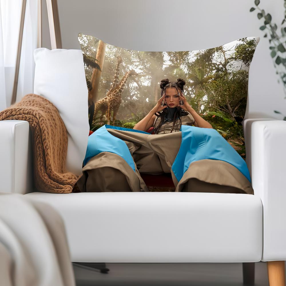 

Singer N-nina Chuba Ich Lieb Mich Pillow Case Applicable Space For Guest Rooms Interiors Cars Office House Decoration 12x12Inch