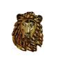 @ Stylish Face Shaped Brooch Pin & Golden Color For Men MA-69-60%Off