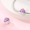 Plata Charms Of Ley Copper Donut Shape Cartoon Animal Charm Beads For Original 3Mm Bracelet Making Diy Jewelry