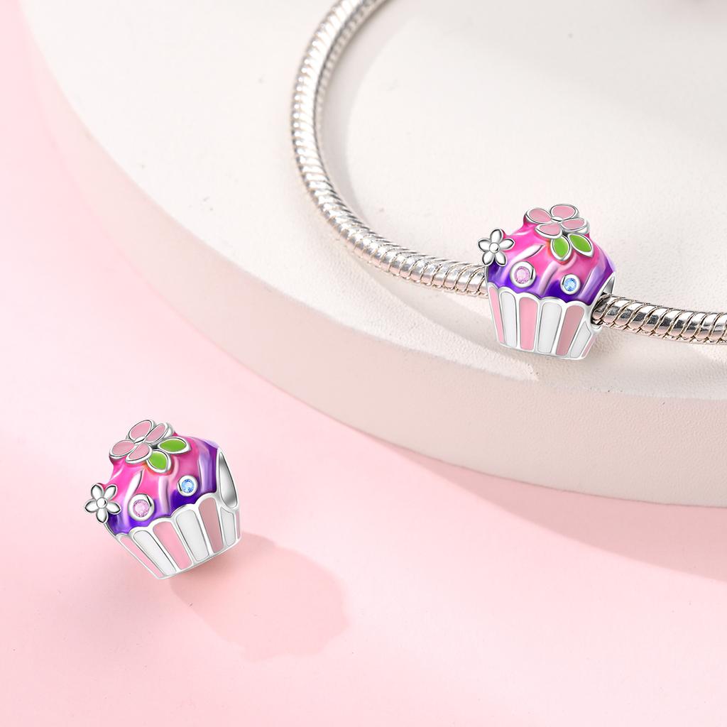 Plata Charms Of Ley Copper Donut Shape Cartoon Animal Charm Beads For Original 3Mm Bracelet Making Diy Jewelry