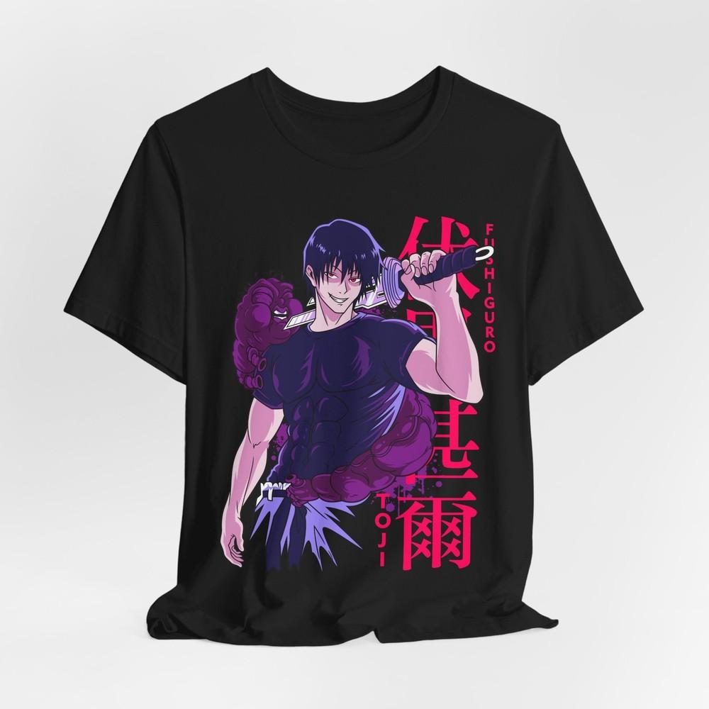 Toji Anime Graphic T-Shirt Tee Tops, Japanese Manga Shirt, Otaku Gift, Anime Fan Top, Unisex