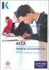 The FINANCIAL ACCOUNTING - STUDY TEXT Book