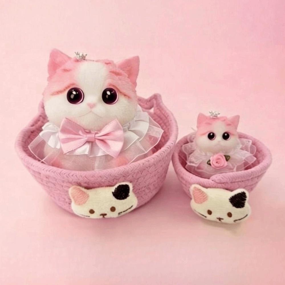 Simulated Cat Squeeze Toy Soft Rubber Anxiety Relief Toy New Slow Rebound Doll  for Kid Adult