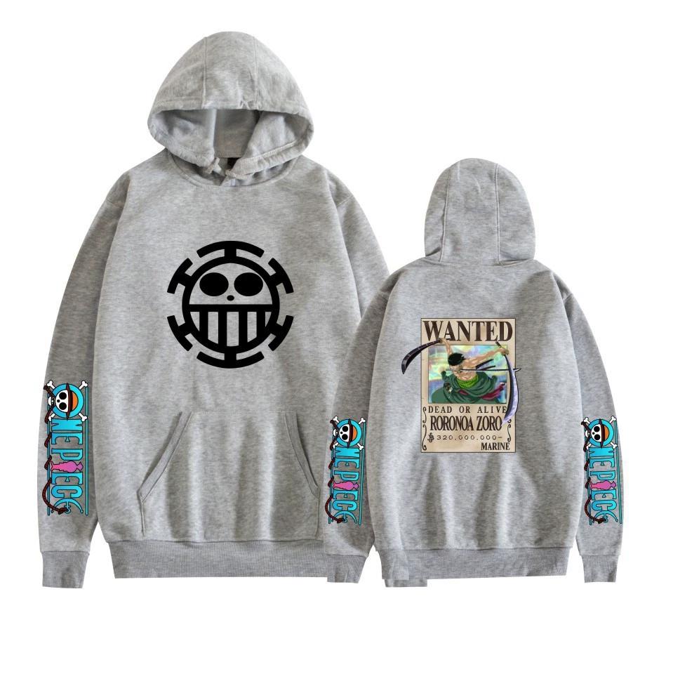 ONE PIECE Hoodies Graphic Printed Sweatshirts Casual Long Sleeve Tops for Men Women
