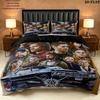 Supernatural Pattern Bedding Quilt Set Quilt Cover Pillowcase Home Birthday Gift(1 * Duvet Cover + 2 * Pillowcase, Without Core)