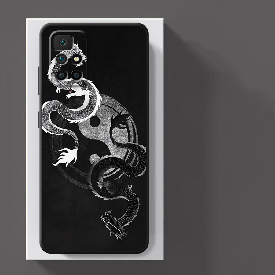 

Funda Phone Cover Case for Xiaomi Redmi A1 A2 Plus 13C 12C A3 14C A5 10 9 A4 K40 K80 Pro Taiji Dragon Redmi A1