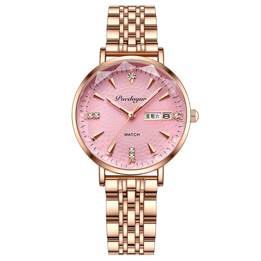 Imported Waterproof Luminous Women'S Watch Female Calendar Student Simple Famous Brand Automatic Mechanical Watch