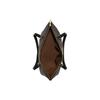 Coach Gallery 37 Classic Stripe Logo Decorated Coated Canvas And Smooth Leather Tote Bag Women Tote Dark-Brown Black CH504-IMAA8