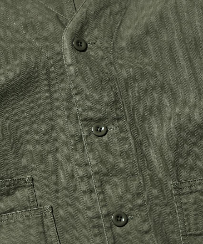 Esfai Round Engineer Hbt Jacket (Olive)