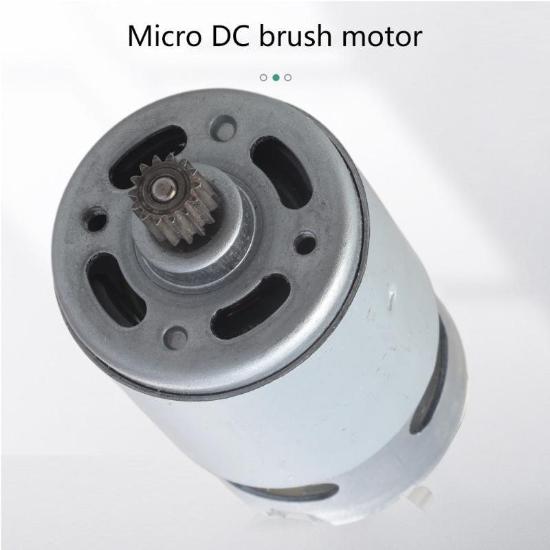 Practical RS550 Stainless Steel Small Motor 21V 28000RPM Suitable for Home Appliance and Electric Sawing Applications