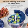 Automatic Fruit Peeler Machine Wireless Portable Fast Easy Plum Peach Grape Peeler for Kitchen