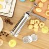 Doughs Biscuits Making Tools Effortless Biscuit Making with Complete Set Durable Aluminum Alloy Easy