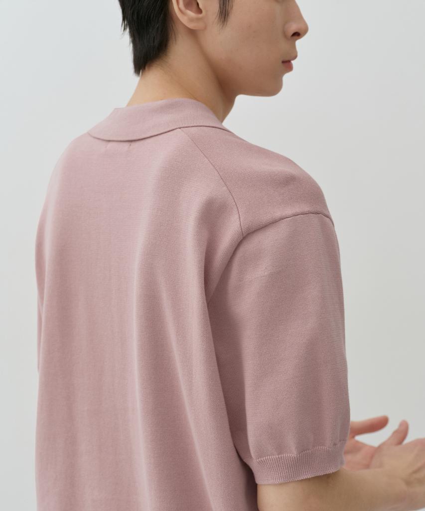 MUSINSA STANDARD Washable Supima Cotton Knitted Polo Shirt [Desert Pink]