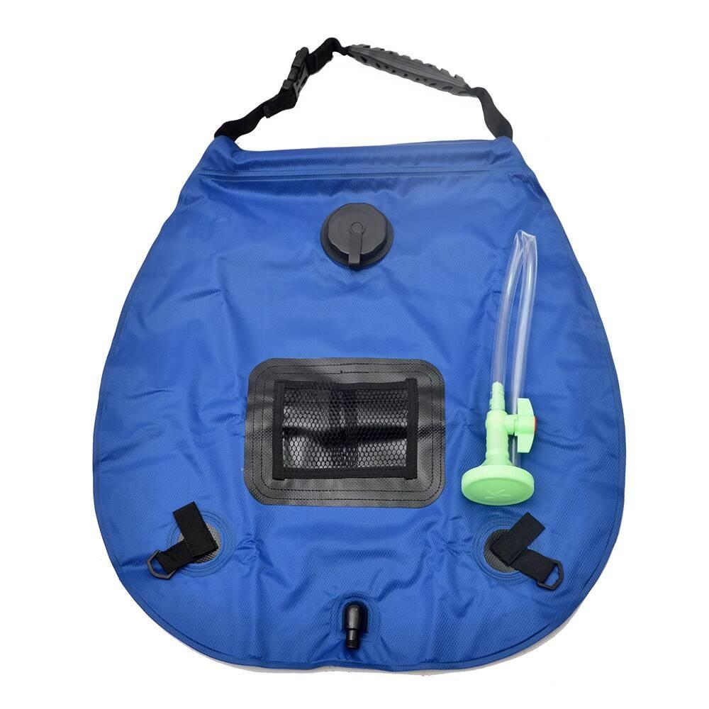 5 Gallon Solar Shower Bag - 20L Portable Camping Shower With Hose & On/Off Shower Head, Solar Heating Bag For Outdoor Hiking, Beach, Travel