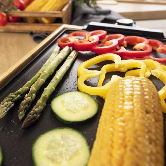 Electric Grill Plate 2000 W - CECOTEC - Bamboo Structure - Non-stick Plate