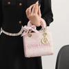 Princess Diana Bag Single Shoulder Messenger Bag Fashionable New High-end Embroidered Handbag Women's Bag Niche Design