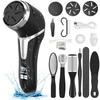 Electric Callus Remover for Feet with Vacuum, Professional Pedicure Tools Kit, Rechargeable Waterproof Foot File ,LCD Display
