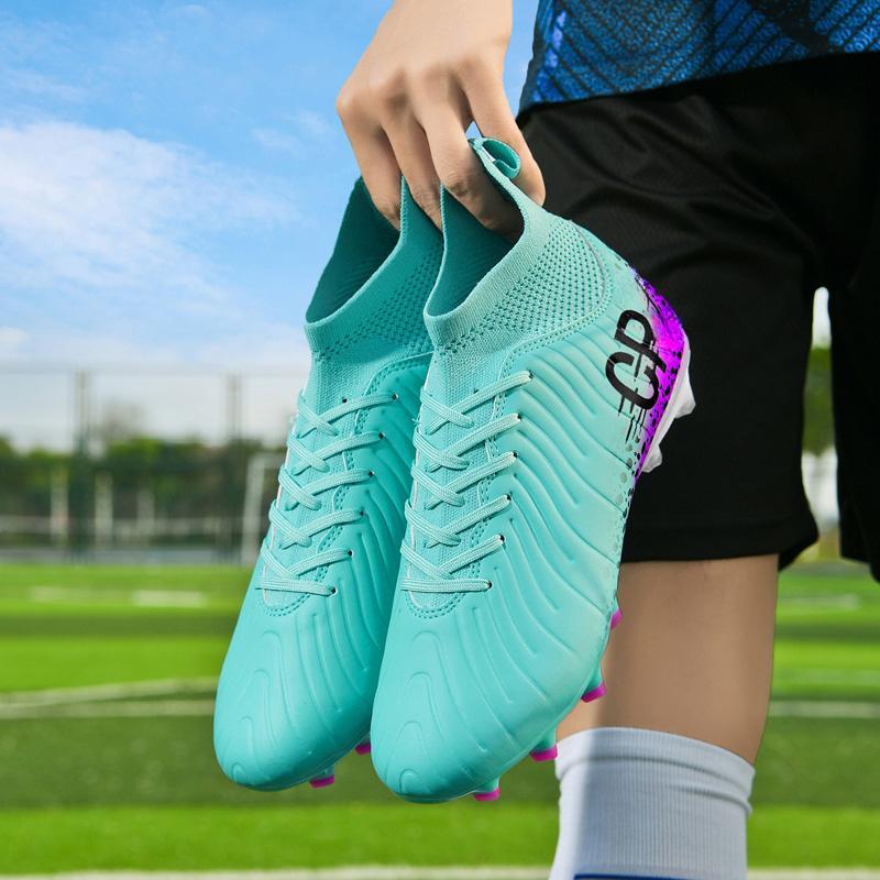 33-45 Kinder/ Jugendliche Große Größe Hoch Lange Nägel Fußballtrainings-Sneakers Herren- und Damen-Fußballschuhe
