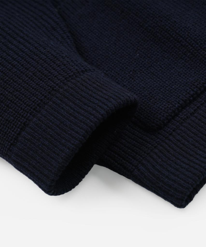 Frizmworks Ultra Heavyweight Zip Up Cardigan _ Navy