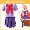 Stylish Future Diary Gasai Yuno Cosplay Costume With Perfect Stitches And Comfort