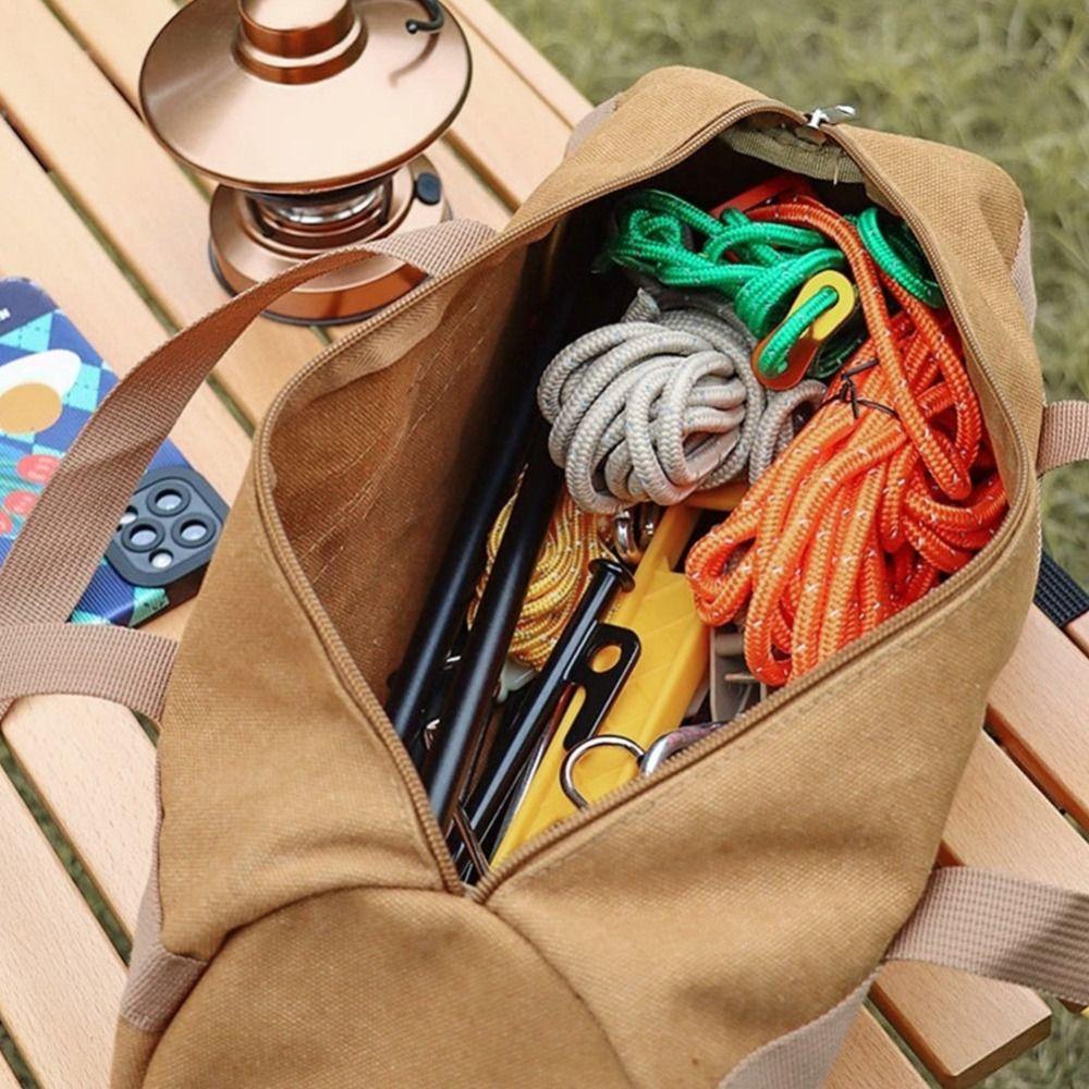 Large Capacity Camping Tools Storage Bag Lightweight Travel Handbag Camping Tool Organizer  Outdoor