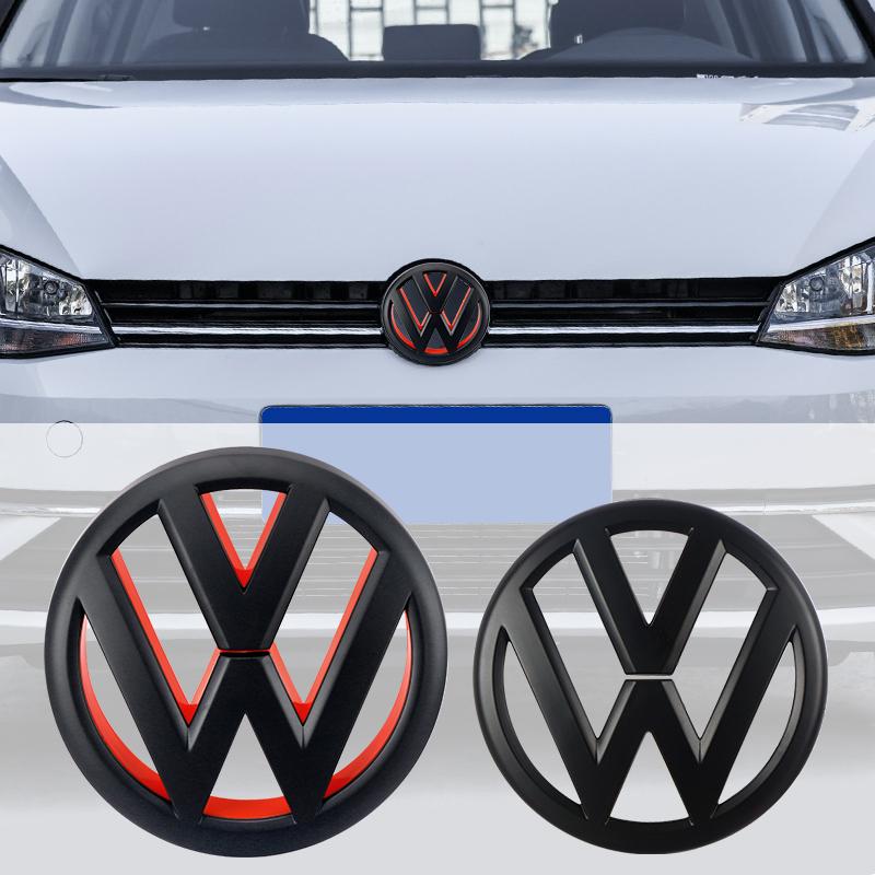 For Volkswagen Car Front Grill Badge Trunk Lid Cover Replacement Accessories 137mm X 110mm For Volkswagen VW 2009-2013 MK6 Golf6
