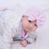 Baby Beanie Bowknot Rhinestone Cotton Soft Skin-friendly Knitted Hat for Party