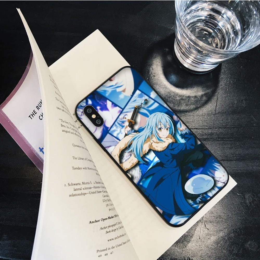 Rimuru Tempest Phone Case for iPhone 8 7 6 6S Plus X SE 2020 XR XS 14 11 12 13 Mini Pro Max Mobile Case