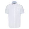 Duke Mens D555 James Oxford Kingsize Short-Sleeved Shirt