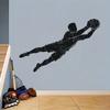 Minimalist Basketball Kid Wall Sticker Self-Adhesive Removable for Children Room Study Room Home Decor Art