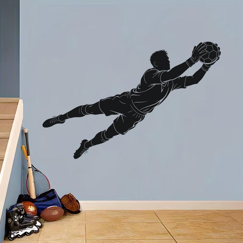 Minimalist Basketball Kid Wall Sticker Self-Adhesive Removable for Children Room Study Room Home Decor Art