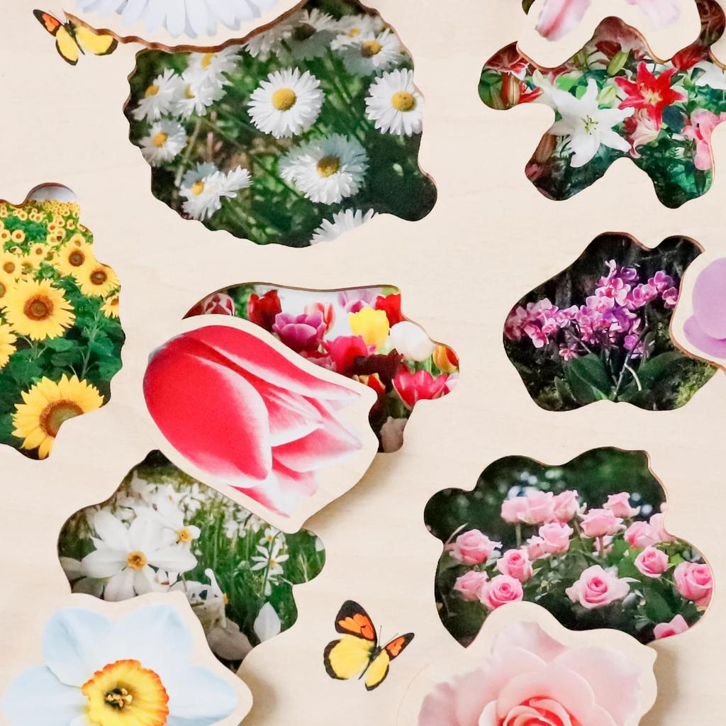 QUOKKA Wooden Puzzles for Toddlers Ages Montessori Toys for Kids Puzzles Ages Wooden Educational Games for Ages Months and Leaves Educational Gift for