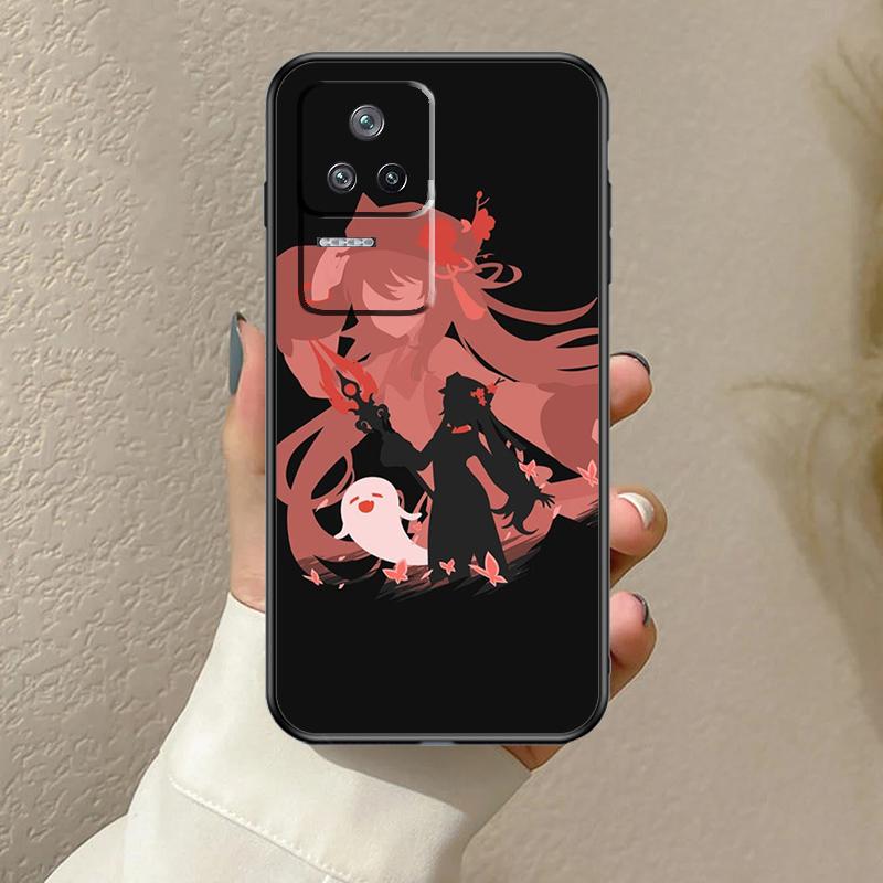 Genshin Impact Hu Tao HuTao Case For Xiaomi 15T Pro 14T 13T 14 15 Ultra 17 Pro Max POCO X7 F8 Pro X3 X5 X6 F5 F6 F7 Cover