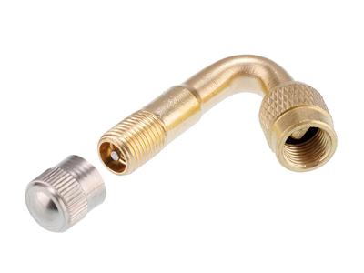 Schrader Type Car Valve Extension, 45° Angle
