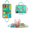Motricità Educazione Precoce Giocattoli per Imparare Montessori Busy Book Giocattoli Educativi per Bambini Piccoli Attività Portatile Tavola da Viaggio Fine