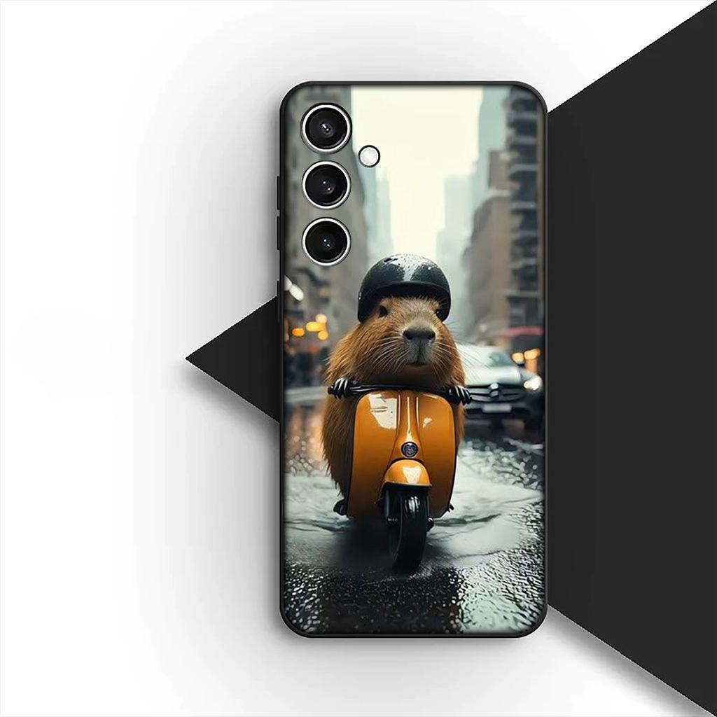 Casing for Apple iPhone 17 Pro XS Max Air 6 7 8 Plus 5 + SE 2022 SE2 16E Phone Cover Protective Case Cartoon Capybaras