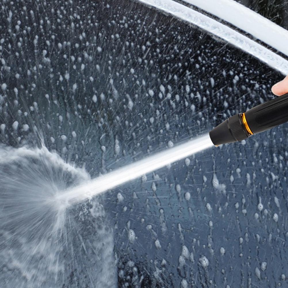 Spray Nozzle Water Gun Adjustable High Pressure Sprinkler Connector Hose Sprinkler For Cleaning Car Washer Garden Watering