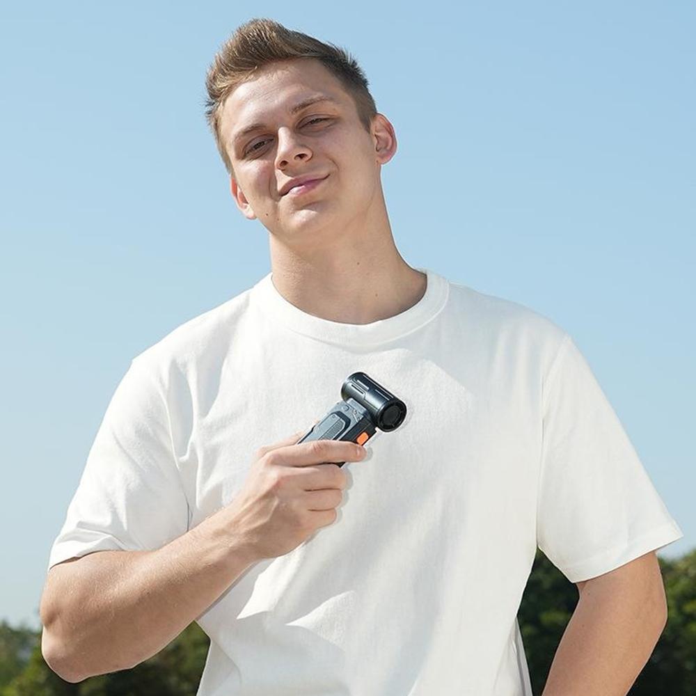 WT-F91 Handheld Air Duster 130,000RPM High-Speed Mini Blower 5 Speed Rechargeable Dust Blower