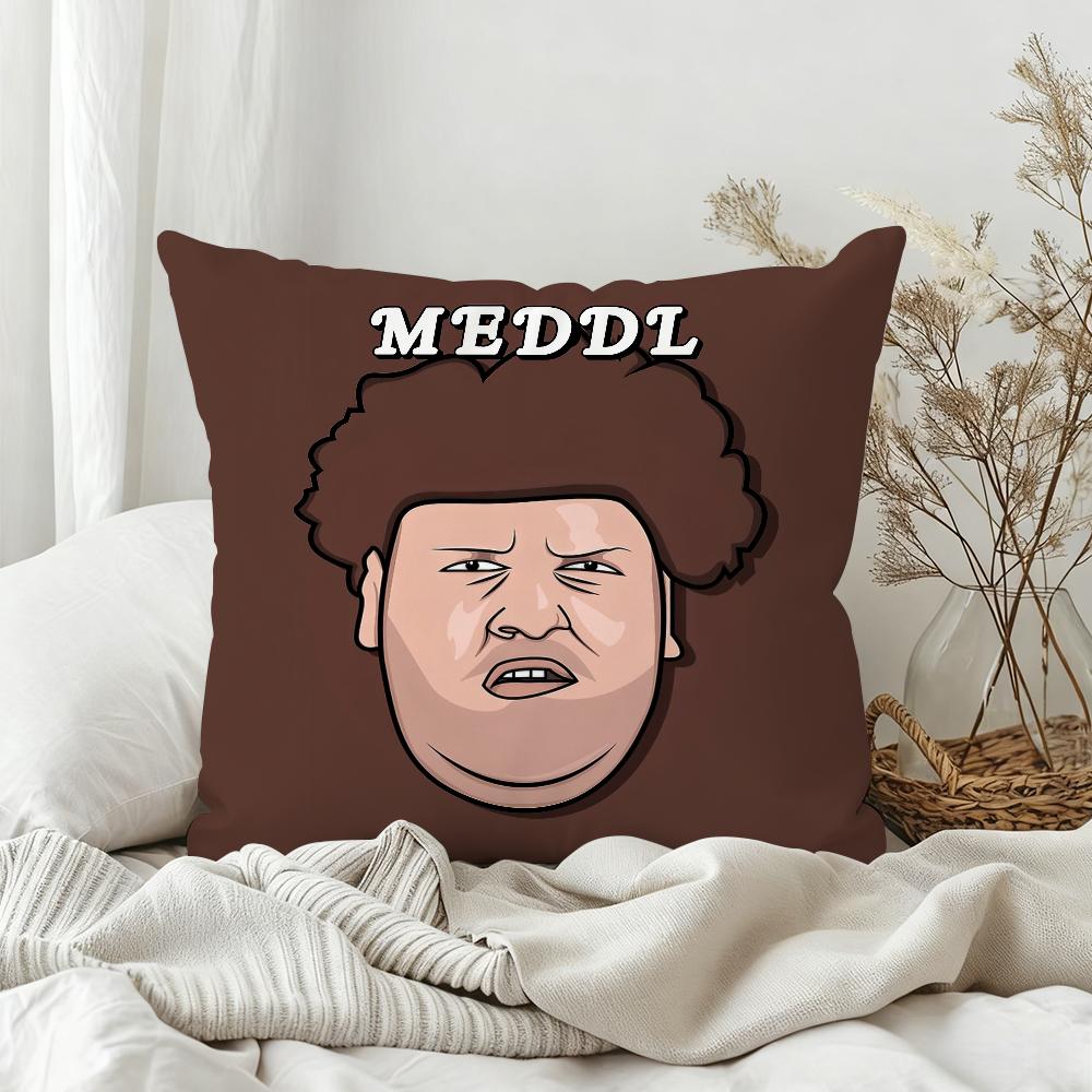 Fun R-Rainer Winkler D-Drachenlord Pillow Case Bedroom Sofa Living Room Backrest Decoration Square Cushion Nap Time